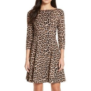 Kate Spade Leopard Print Dress size 2